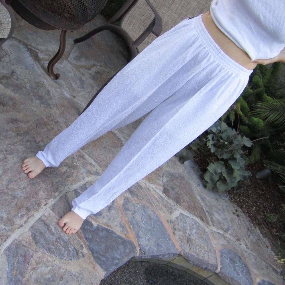 King Fat White Joggers XL